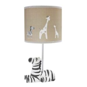 Elias Lamp with Shade & Bulb by: Lambs & Ivy