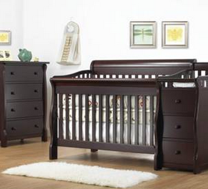 Tuscany 4-in-1 Convertible Crib and Changer Set by: Sorelle