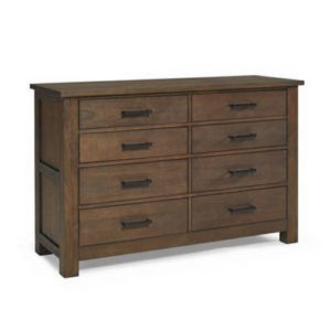 Lucca 8-Drawer Dresser - Weathered Brown by: Dolce Babi