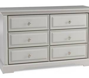 Venezia Double Dresser - Misty Grey by: Dolce Babi