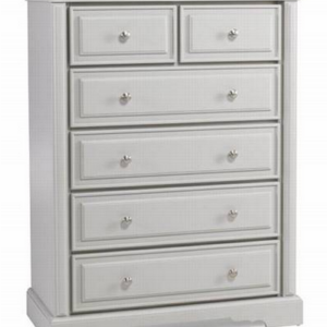 Venezia 5-Drawer Dresser - Misty Grey by: Dolce Babi