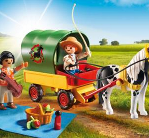 Picnic with Pony Wagon - 5686 by: Playmobil