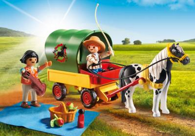Picnic with Pony Wagon - 5686 by: Playmobil