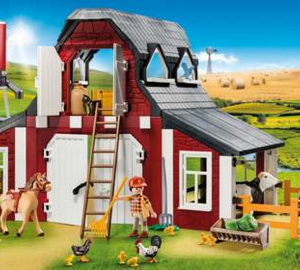 Barn with Silo - 9315 by: Playmobil