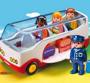 1.2.3 Airport Shuttle Bus - 6773 by: Playmobil