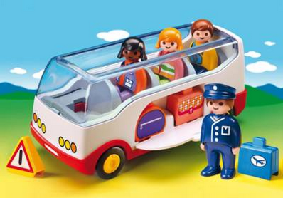 1.2.3 Airport Shuttle Bus - 6773 by: Playmobil
