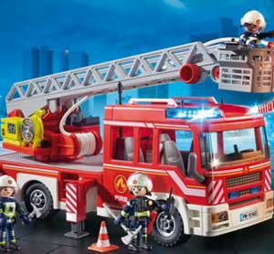 Fire Ladder Unit 9463 by: Playmobil