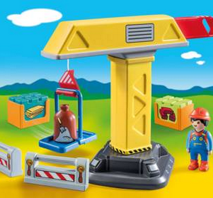 Construction Crane 70165 by: Playmobil