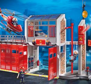 Fire Station 9462 by: Playmobil