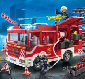 Fire Engine 9464 by: Playmobil