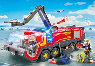 Airport Fire Engine with Lights and Sound 5337 by: Playmobil