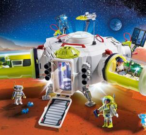 Mars Space Station 9487 by: Playmobil