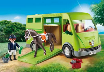 Horse Transporter 6928 by: Playmobil