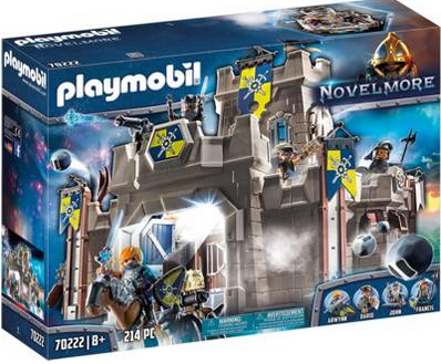Novelmore Fortress with Knights 70222 by: Playmobil