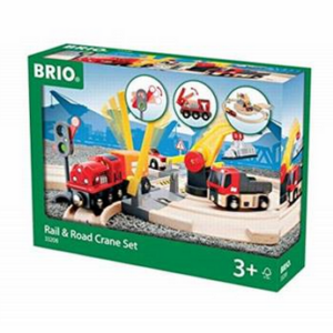 Rail & Road Crane Set by: Brio World