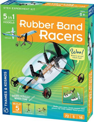 Rubber Band Racers Kit by: Thames & Kosmos