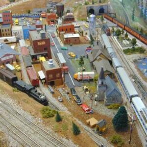HO Train Sets, Buildings, Track and Rolling Stock