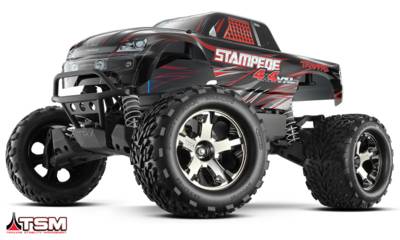 Stampede 4X4 VXL by: Traxxas