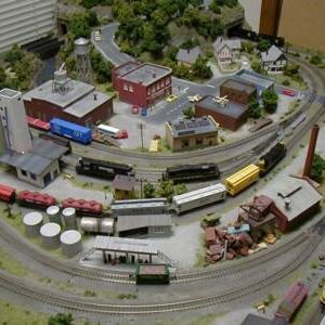 N Scale Train Sets, Buildings, Scenery, Tracks, Rolling Stock