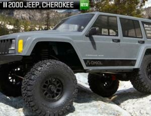 SCX10 II™ 2000 Jeep® Cherokee 1/10th Scale Electric 4WD – RTR by: Axial