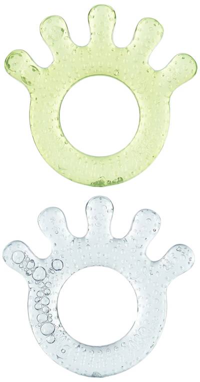 2 Count Cool Hand Teether by: Green Sprouts