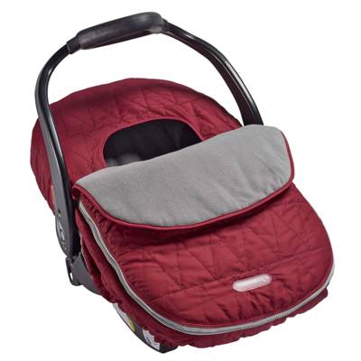 Car Seat Cover, Weather Resistant Blanket-Style Canopy, Wine by: J J Cole