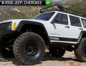 SCX10 II™ 2000 Jeep® Cherokee 1/10th Scale Electric 4WD – Kit by: Axial