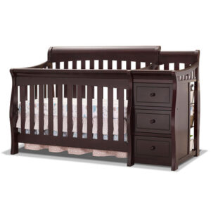 Princeton Elite Crib & Changer in Espresso - Sorelle Furniture