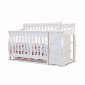 Princeton Elite Crib & Changer in White - Sorelle Furniture