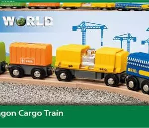 Three-Wagon Cargo Train.